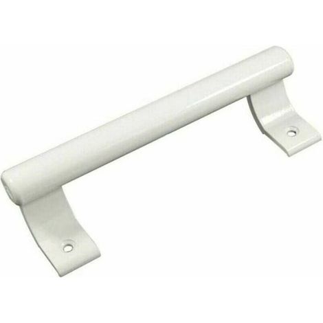 Poignée De Porte Coulissante - Aluminium 200 mm - Blanc - Pour Portes Intérieures Extérieures - 1 Pièce (1/5)