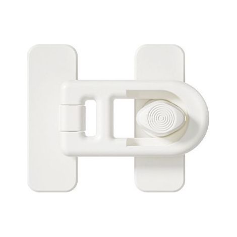 Chiusure in plastica per porte di frigoriferi, serrature di sicurezza adesive, serrature senza chiave per congelatori, armadietti, cassetti e frigoriferi, chiusure per porte di frigoriferi (1/5)