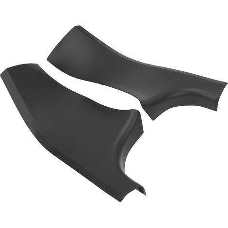 Set aus 2 eleganten und robusten schwarzen Einstiegsleisten für die hinteren Türen des Tesla Model Y. (1/5)