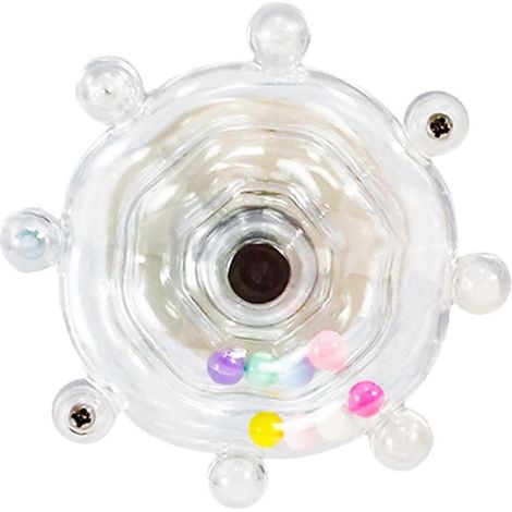 Jouet pour cage à oiseaux, hochet à roue rotative pour perroquet, accessoires d'enrichissement et d'exercice pour petits et moyens perroquets, calopsittes, conures, inséparables (1/4)