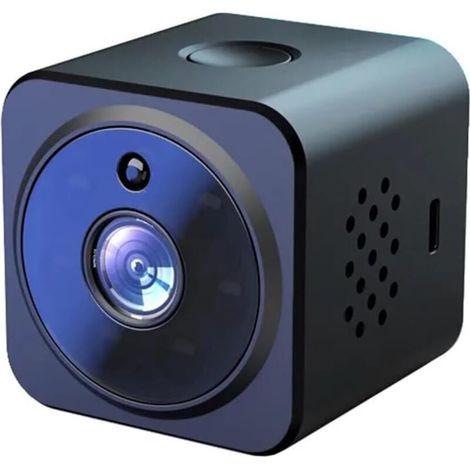 Mini caméra WiFi HD, interphone Double Voix, Vision Nocturne à Distance, caméras de sécurité DV, enregistreur Audio, caméra d'attraction magnétique