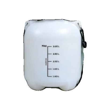 Herramienta manual para llenar fluidos a presión, capacidad de 3 litros, depósito de plástico, manguera de 1,5 metros, boquilla universal incluida, presión de hasta 40 PSI. (1/5)