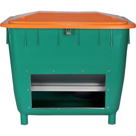 Contenitore Chicchi 400 L Con Scivolo Di Scarico