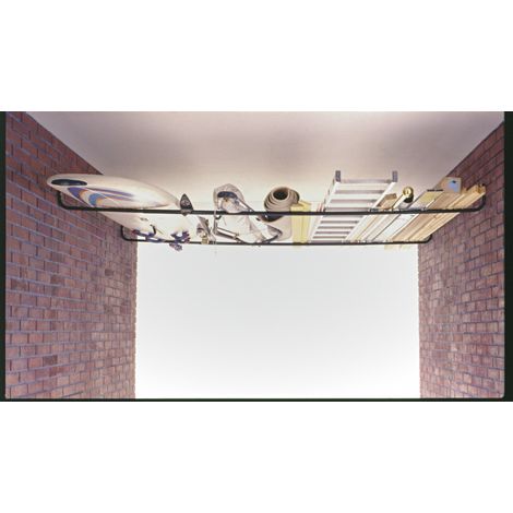 Mottez – Porte tout B017P – galerie de rangement pour vêtements – Largeur 80cm – Hauteur 180cm – Acier inoxydable – Usage intérieur (1/5)