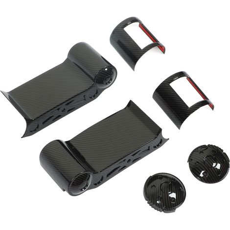Garniture de sortie d'air latérale style fibre de carbone pour FJ CRUISER XJ10 2007‑2021 (1/5)