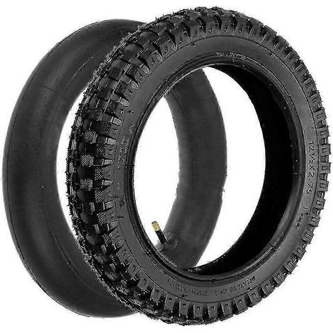 Pneu et chambre à air 12,5 x 2,75 pour mini-moto cross 49 cm3 (1/4)