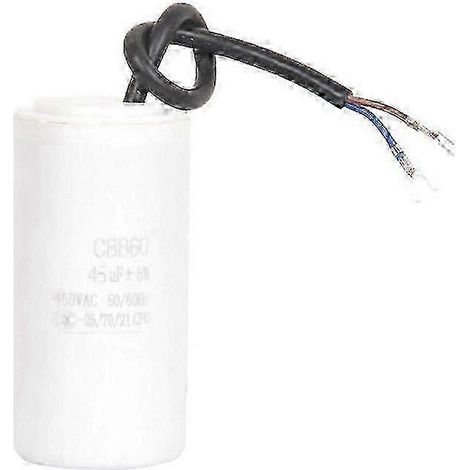 Cbb60 450vac 45uf Motor Start/run Capacitor for Motor Capacitor( ) (1/5)