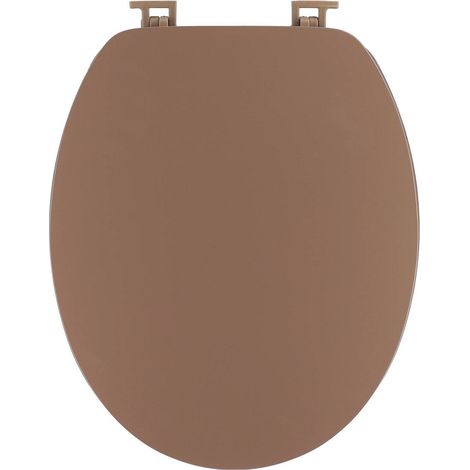 Wc-deckel mdf 18 inch deckel design und sitzfläche facon acacia kunststoffbefestigungen - karamell - Tendance (1/4)