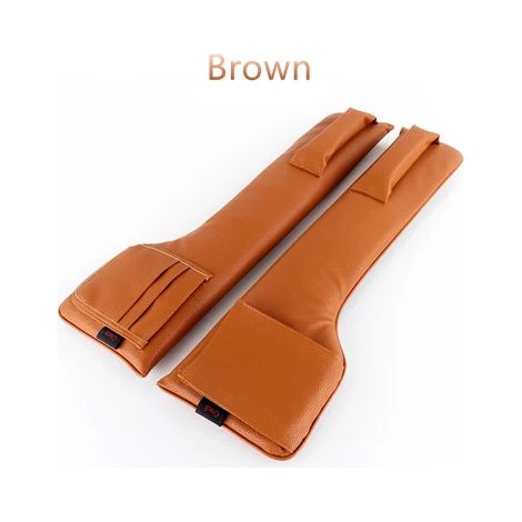(Marron) Lot de 2 tapis de siège auto anti-fuite pour BMW E46, E90, E39, E60, F10, F30, E30, X5 et X3 (1/5)