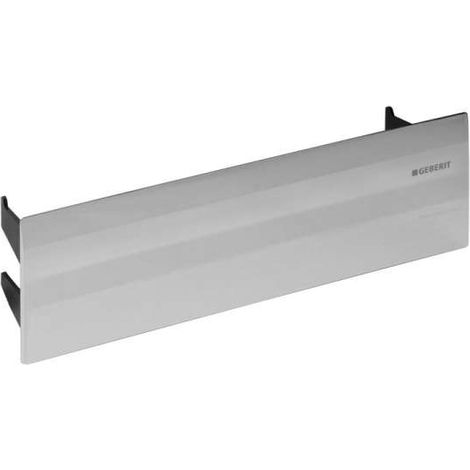 Geberit Fertigbauset zu Duschelement, Edelstahl gebürstet, Sichtteil 242.991.FW.1