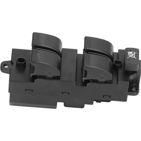 Interrupteur de lève-vitre électrique avant gauche AB39 14540 BB (noir) pour Ford Ranger PX T6 quatre portes (1/5)