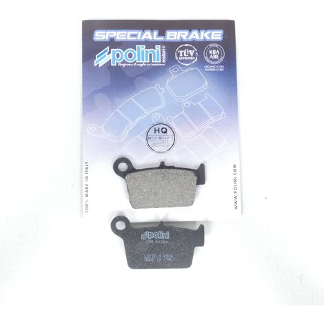 Plaquette de frein Polini pour Moto Beta 125 RR RE Après 2008 (1/5)