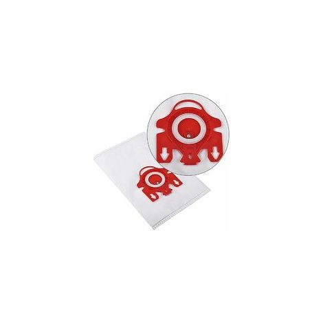 Paquete de 4 bolsas para aspiradora Miele HyClean 3D Efficiency FJM – 99,9% de filtración – Compatible con Complete C1, Compact C1/C2, S4/S6 – Cierre automático (1/5)