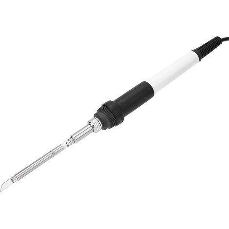Fer à souder électrique avec contrôle de température et fonction de chauffe rapide, kits de bricolage, 200-400 °C, 12-24 V CC, blanc (1/5)