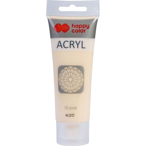 Peinture acrylique 75 ml ivoire couleur joyeuse