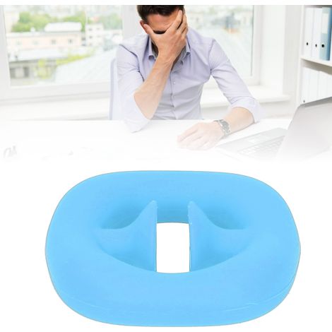 Poignée en silicone pour exercices de musculation et de renforcement musculaire des mains, jouet de massage anti-stress (bleu) (1/5)
