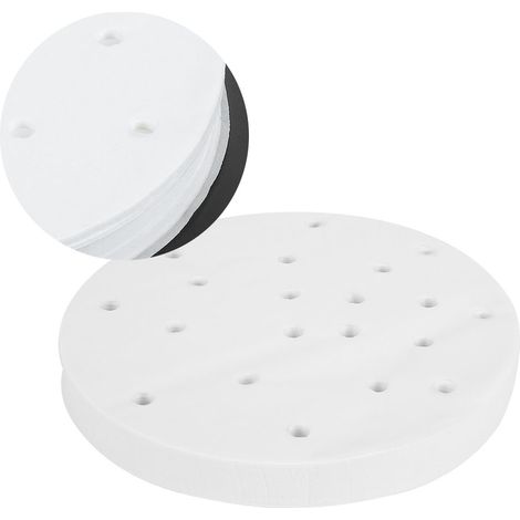 Denash Silikon-Dampfmatten in Lebensmittelqualität, 400 Stück, für einfaches Entnehmen der Speisen und sauberes Dämpfen. (1/5)