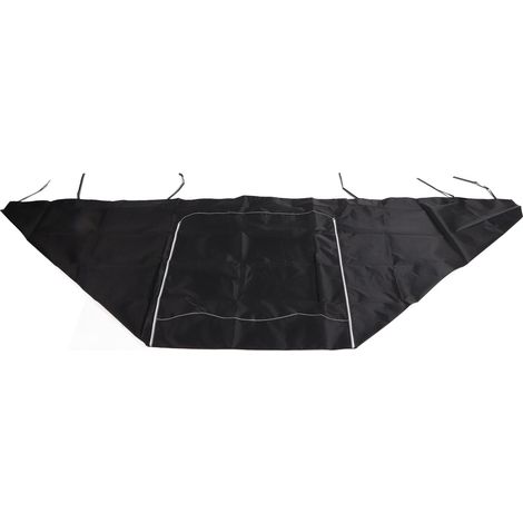 Housse de machine à laver noire imperméable en tissu Oxford, dimensions 69x84x100 cm, protection contre la poussière et l'humidité. (1/5)