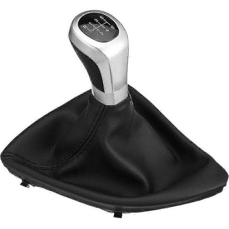 6 Speed Gear Shift Knob Boot Cover For-bmw 1 Series E81 E87 E87lci (1/4)