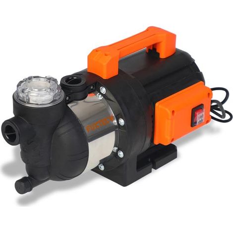 FUXTEC Gartenpumpe Wasserpumpe für den Garten - Tauchpumpe 1200 Watt, max. 4800 l/h, max. 48 m Förderhöhe, integrierter Schwimmerschalter - auch als Poolpumpe FX-GP1200N (1/5)
