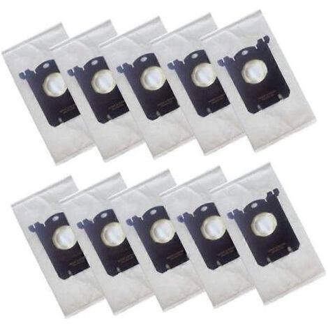 Lot de 10 sacs de rechange pour aspirateur Electrolux S Bag Classic EL200F EL8500 - Accessoires (1/5)