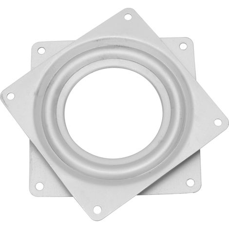 Plateau Tournant Lourd 360° pour Meubles - Roulement de Pivot Robuste Diamètre 95mm (1/5)