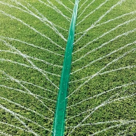 Tuyau d'arrosage automatique pour pelouses et jardins, permettant un arrosage par aspersion ou goutte à goutte - 15 mètres (1/5)