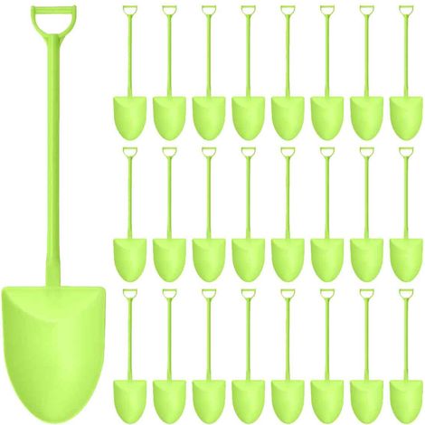 100 Cuillères jetables, plastique résistant, emballage individuel, pour glace, gâteau, dessert, fête (1/5)