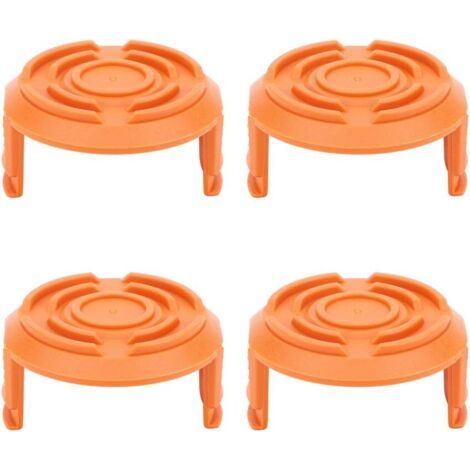 4 Pcs Capuchons de Bobine, Capuchon de Tondeuse à Gazon Bobine de Remplacement Tondeuse à Gazon Capuchon de Bobine Accessoires de Tondeuse à Gazon (1/5)