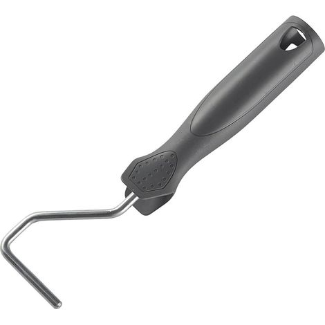 Support mini rouleau à peindre SAVY 65 mm manche bleu polypropylène 20 cm (1/2)