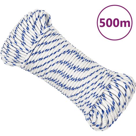 Corde marine en polypropylène blanc 3 mm – 500 m pour voile, amarrage et camping - PANGIVO (1/5)