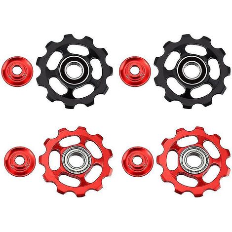4 Stück Mountainbike-Schaltwerksrollen