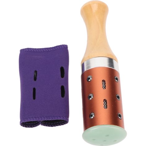 Bâton de Moxibustion Chauffant Détoxifiant Anti-Fatigue Rouleau Massage Visage et Corps, Portatif Réglable, Lot de Bâtons d'Armoise (1/5)