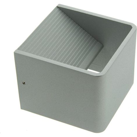 Applique murale LED "Kuutio" 6W - Argent (1/5)