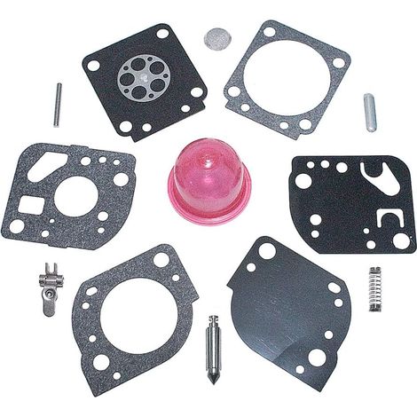 2X Kit de réparation de carburateur pour Poulan pour Weedeater Pp025, Pp26E, Pp125, Pp325, Sm705, Sm706, taille-haie à perche modèle Pp258Tp, pièces, pour Zama Rb-117 C1U-W19. (1/5)