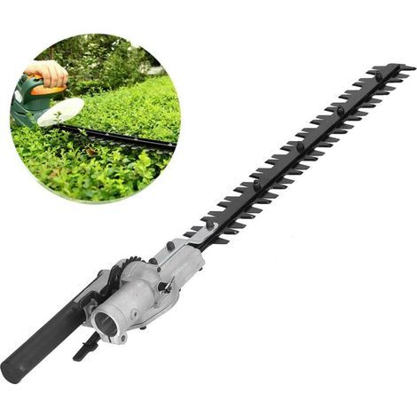 Aufsatz für Heckenscheren. Scharfe Heckenscherenklinge. Einfache Anwendung zum Schneiden von Gartenkanten und Gestrüpp.