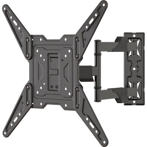 Support Mural TV pour Moniteur et téléviseur Plasma incurvé 26 à 55 Pouces pivotant inclinable Rotatif VESA 400x400 mm jusqu'à 31,8 kg MAP3 (1/5)