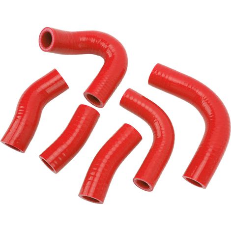 Tuyau de radiateur en silicone résistant à la chaleur, kit anti-fuite pour Magna VF1100C VF1000C V65, rouge (1/5)