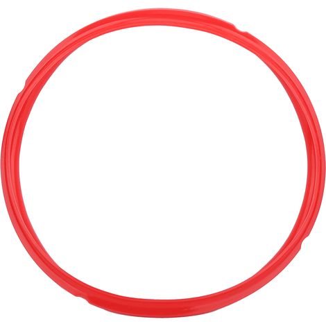 1 Joint d'étanchéité en silicone rouge, compatible lave-vaisselle, sans BPA, pour autocuiseur 8 litres(Q3 : Nouveaux produits pour le mois d'août)