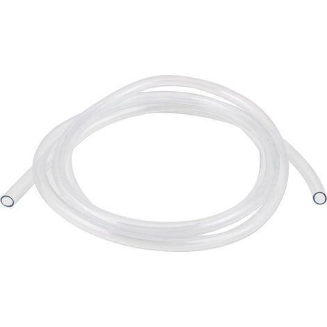 2m 8mm Intérieur Diamètre Plastique Transparent PVC Tube Tuyau pour Réservoir Air Pompe (1/2)