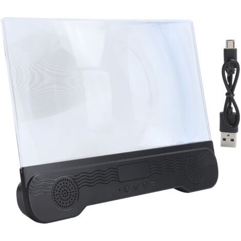 14-Zoll-Handybildschirmvergrößerungsgerät mit Videoverstärkerständer und Bluetooth-Lautsprecher (1/5)