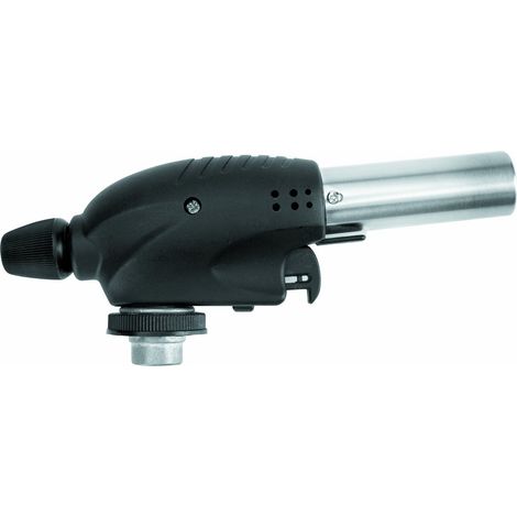 IBILI CABEZAL SOPLETE Profesional, Stainless Steel, Argento/Nero, 16.5 x 5 x 5 cm