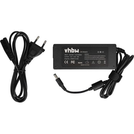 vhbw Netzteil kompatibel mit IBM Lenovo ThinkPad 600E 2645-55U, 600E 2645-4AU, 600E 2645-4Tx, 600E 2645-4BU, 600E 2645-4Bx Notebook - 200 cm, 72 W (1/5)