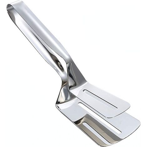 Pince à Steak en acier inoxydable, spatule à poisson, pinces de cuisson, pince alimentaire multifonctionnelle, outils de cuisson pour Pizza et barbecue (1/5)