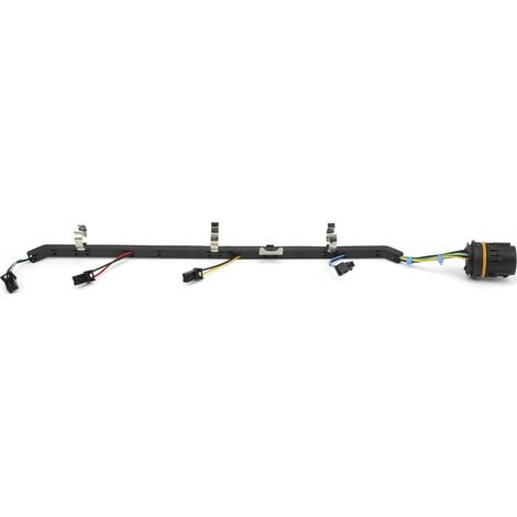 Faisceau de câblage d'injecteur de carburant diesel 8C3Z9D930BA compatible avec FORD F‑250 F‑350 F‑450 F‑550 SUPER DUTY 6.4L 08‑10 (1/5)