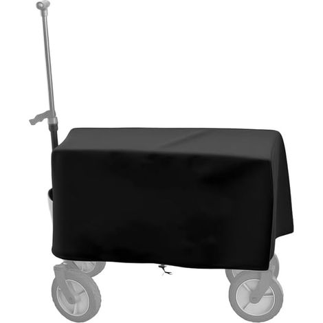 Bâche Universelle Chariot Course 97cm Anti-Poussière  Imperméable 210D, protection UV, ajustable, taille 97x56x51cm, pour chariots pliants (1/5)