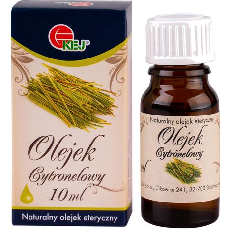 Olio essenziale di citronella naturale KEJ per diffusore ad inalazione, 10 ml (1/5)