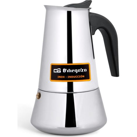 Cafetera italiana Manual ORBEGOZO KFI 660 A 6 TAZAS REF 18118,