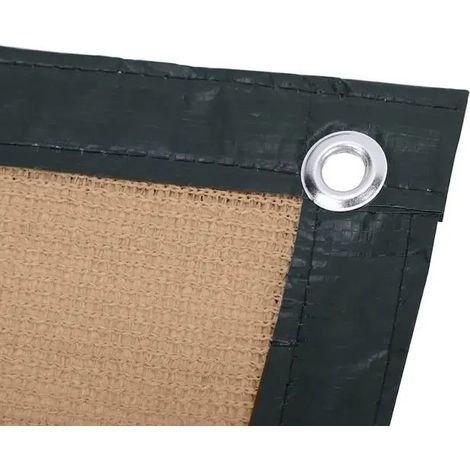 Filet d'ombrage pour protection solaire - VGEBY - Rectangulaire - 160 g/m² - 22m (1/4)
