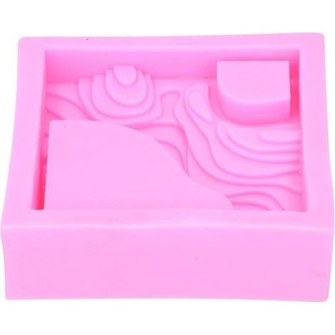 Silicone Mold - Non-toxic, Reusable - 13 x 13 cm - Perfect for Candles and Flower Pots (1/4)
